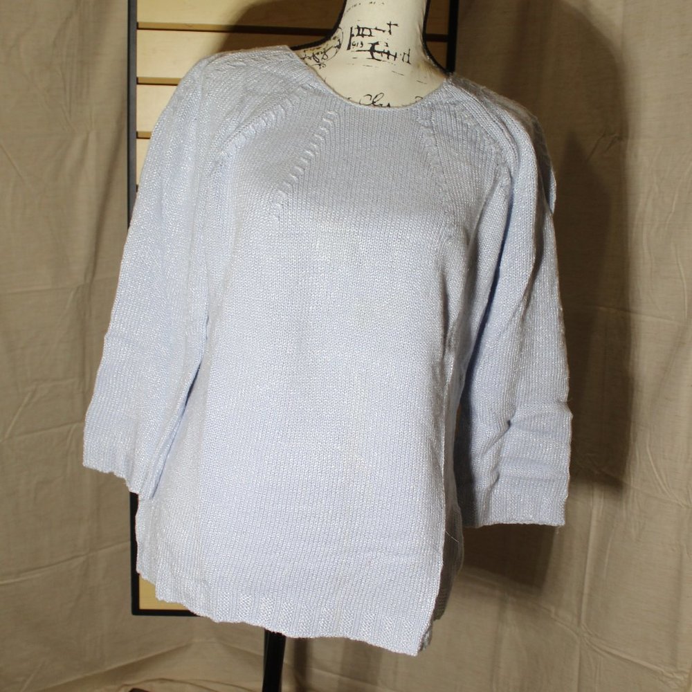 Jaclyn Smith Women's Blue Sweater 1X